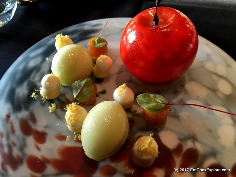 Aqua Kyoto The Fuji Apple Dessert Reimagined