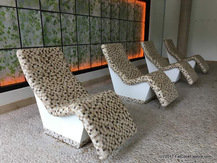 Warm Seats at the Indoor Pool Galgorm Resort and Spa Indoor Pool Galgorm Resort and Spa