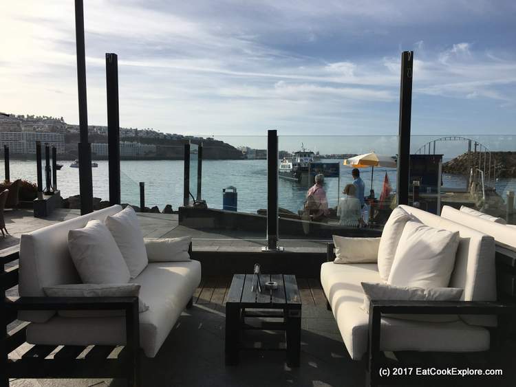 Maona Restaurant on the man made island