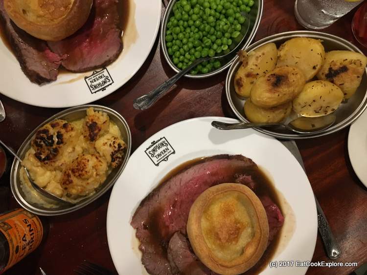 Roast Beef with all the trimmings