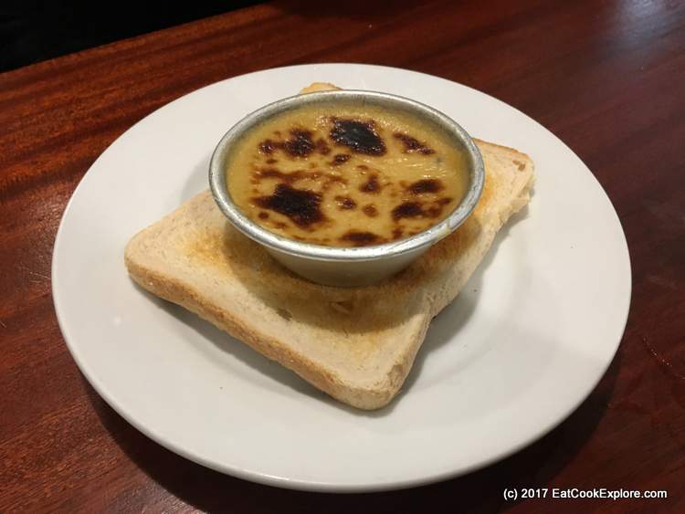 The Famous Stewed Cheese at Simpsons Tavern 