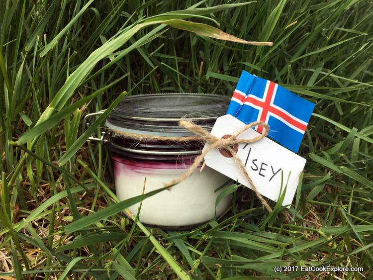 Isey Skyr in Iceland On the turf roof of a farmhouse at Commonwealth Farm in Iceland used for the filming of Game of Thrones, as the Settlement era Viking lodge. Isey Skyr in Iceland On the turf roof of a farmhouse at Commonwealth Farm in Iceland used for the filming of Game of Thrones, as the Settlement era Viking lodge.