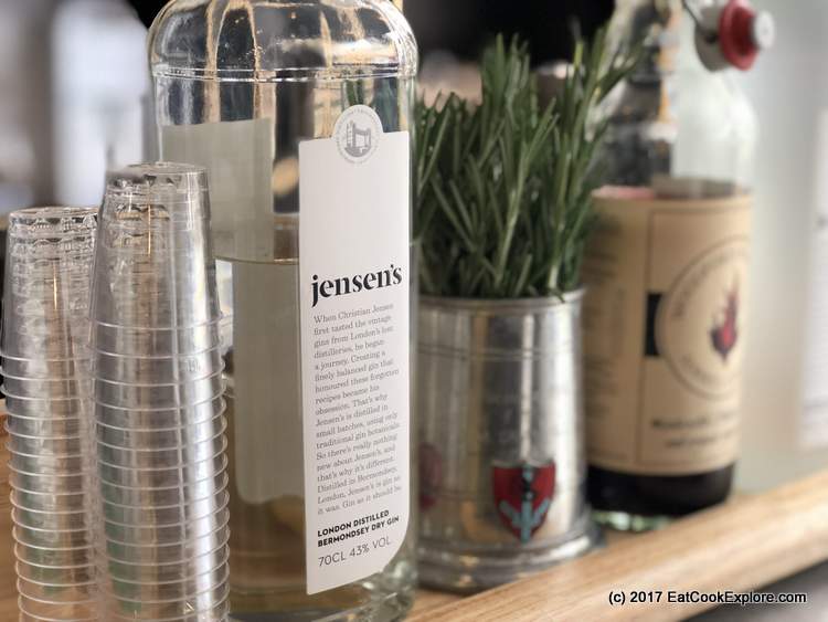Jensen's Gin Maltby Street Market