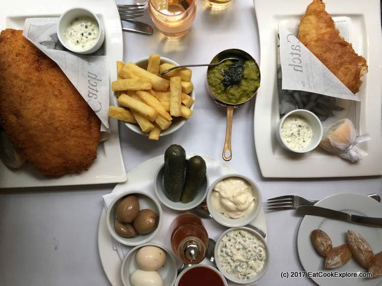 Chamberlain Fish and Chips Leadenhall Market