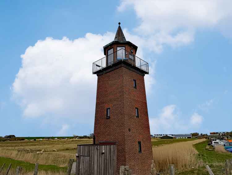 Leuchtturm in Dagebüll. Fährliebt in Dagebüll