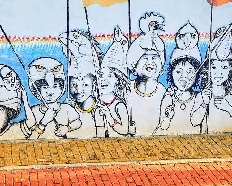 Mural in Aruba