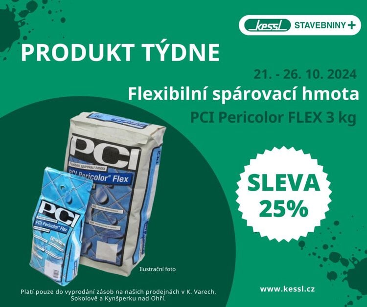 PCI Pericolor FLEX se slevou 25 %