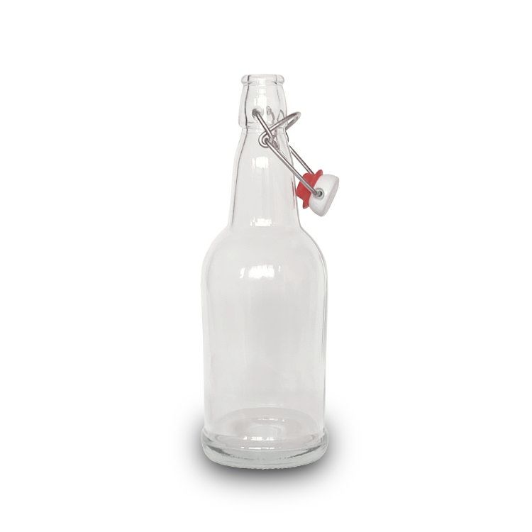 Botellas de Cerveza Swing Top | Easy Cap 500ml Transparente