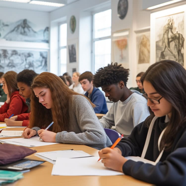 Students examination