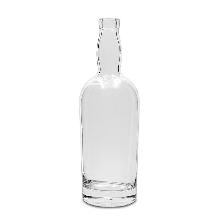 Bottiglia di whisky del Tennessee trasparente da 700 ml