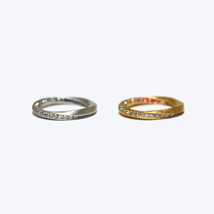 ツイストエタニティ | オーダーメイド・手作り結婚指輪のJEWEL CRAFT TOKYO