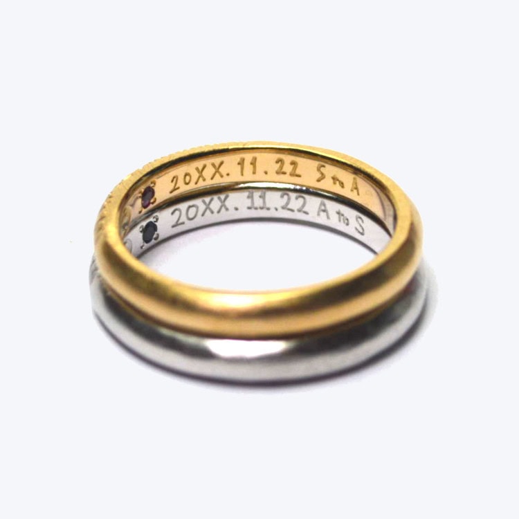 指輪の刻印について | オーダーメイド・手作り結婚指輪のJEWEL CRAFT TOKYO