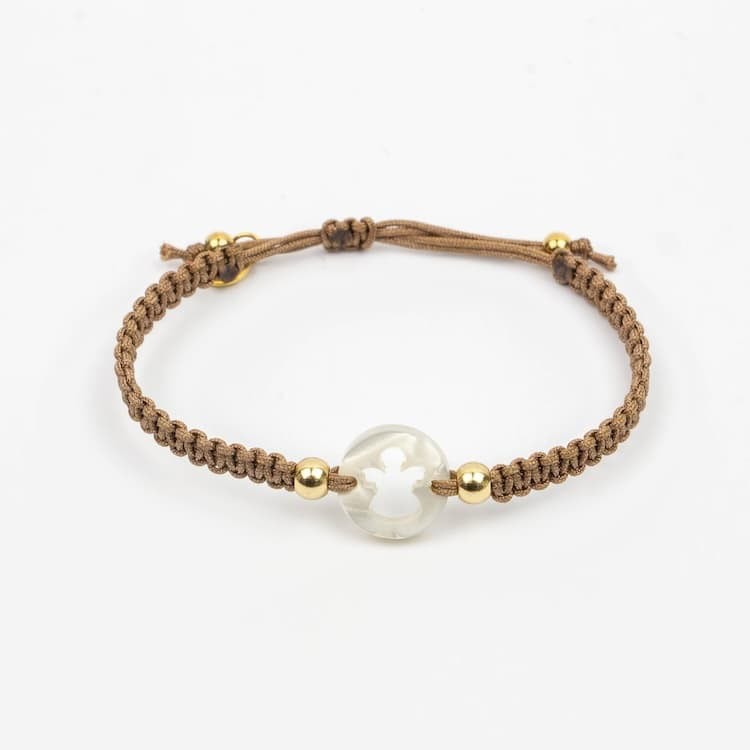 Pulsera Macramé Angelito Arena