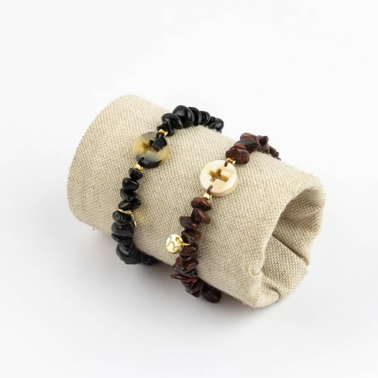 pulsera tronquitos y hematita brilli (2)