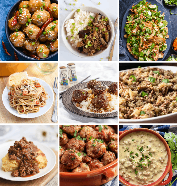 Check out all these ground pork dinner ideas! You will have so many new recipes to try and add to your meal plan. 