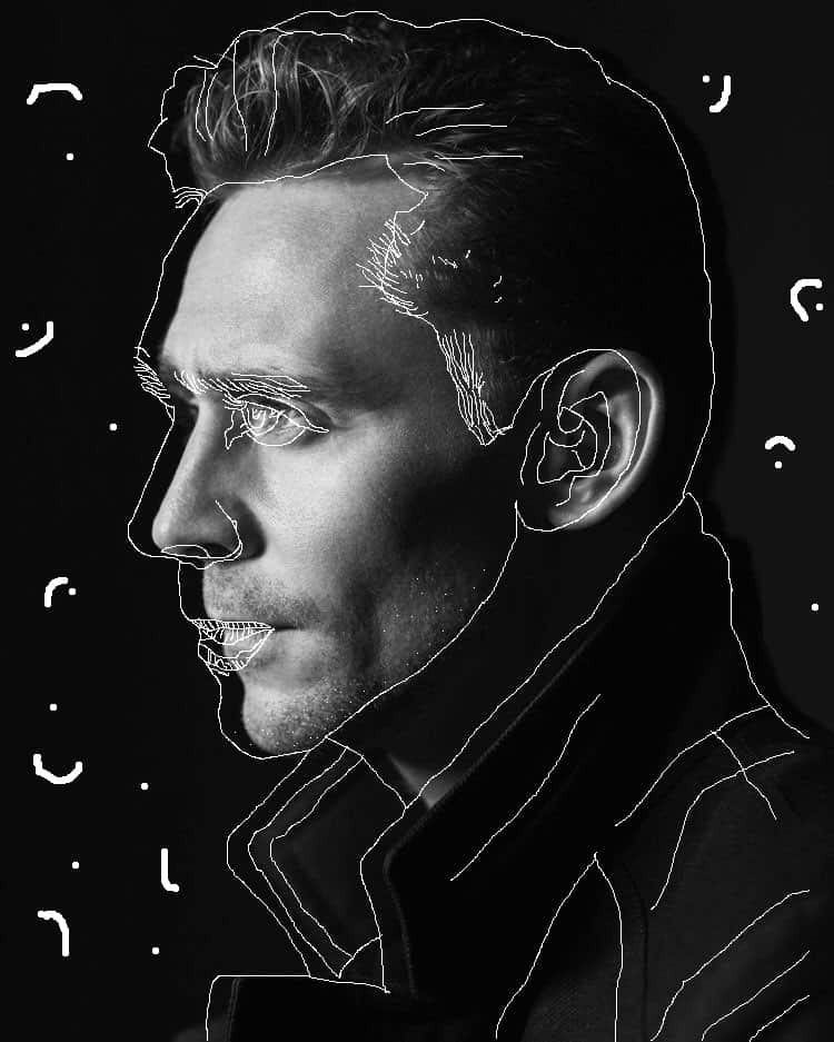 Outline Effect Portrait