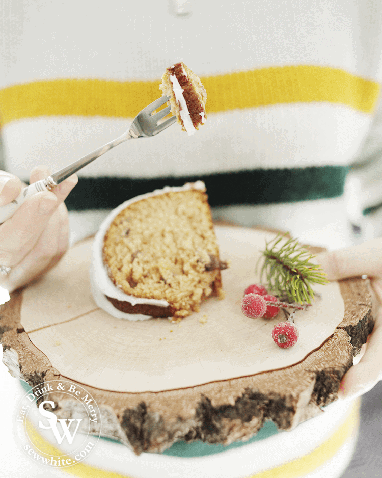 Mince Pie Christmas Bundt Cake - Easy Christmas Cake