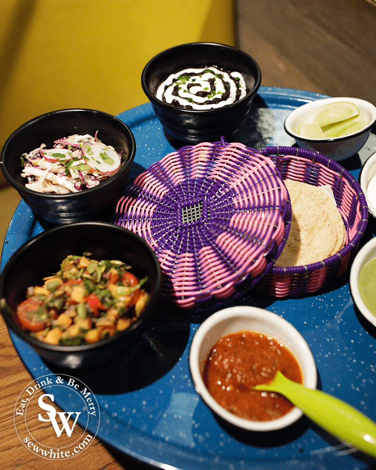 Wahaca sharing meal 