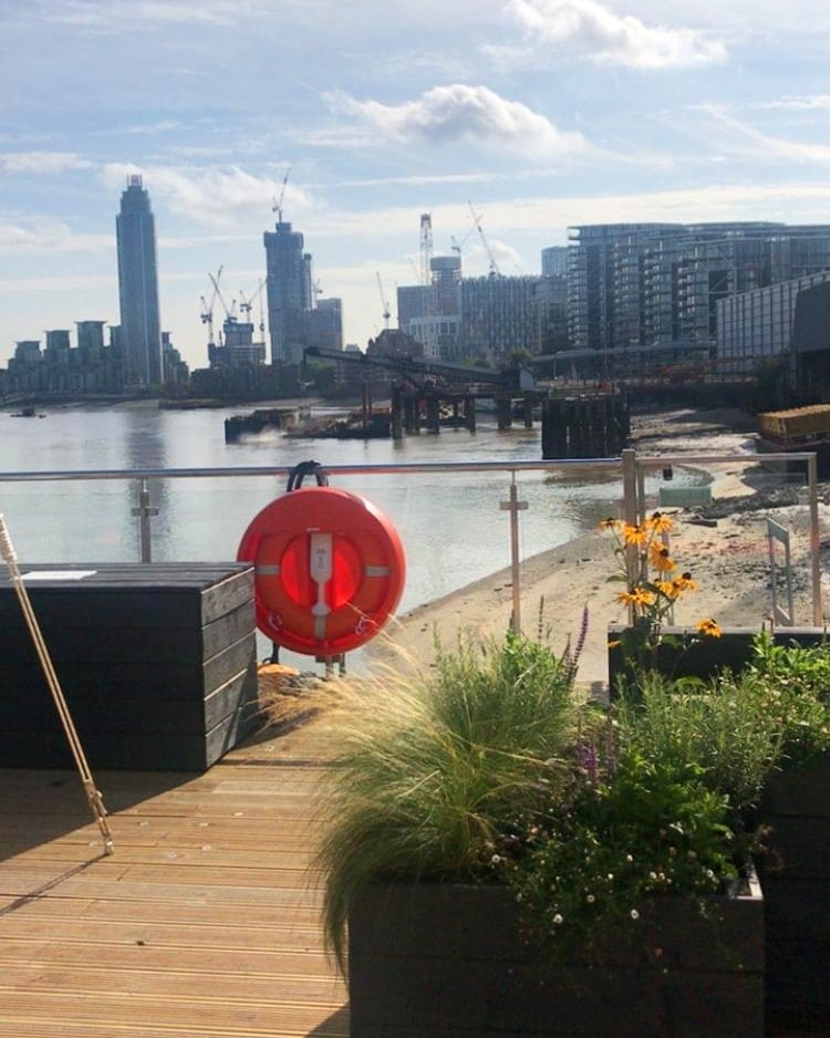 Pilates with a view at Battersea Power Station with Pt Pilates.