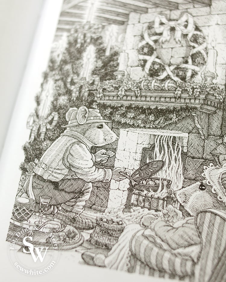 Beautiful hand drawn illustrations by Crumble Cottage