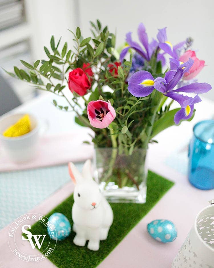 Easter Table Inspiration with pastel colours