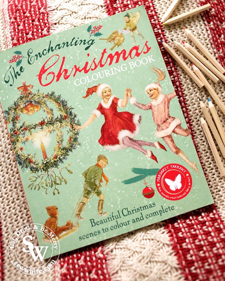 The Enchanting Christmas Colouring Book in the top 5 Craft Gifts for Christmas