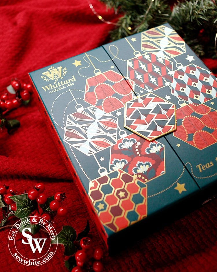 Whittard's luxury tea advent calendar in the top 5 advent calendars for Christmas