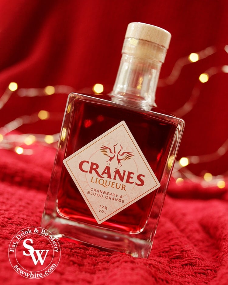 Cranes Liqueur cranberry and blood orange drink in the Top 5 Drinks for Christmas 2019