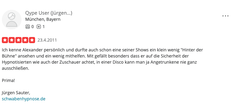 Rezension von Jürgen Sauter