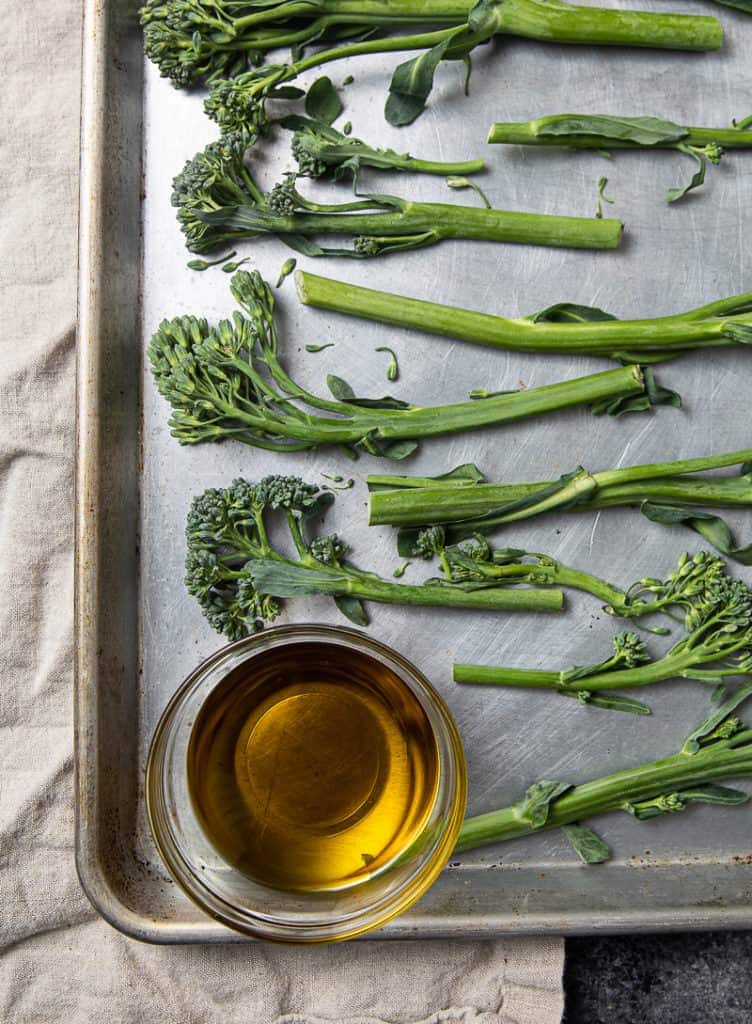 how to bake broccolini