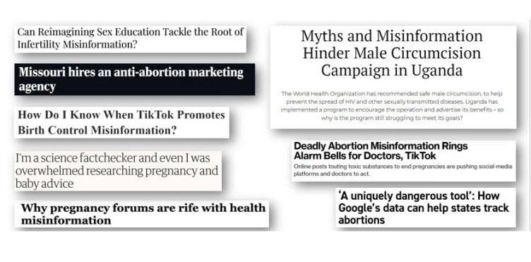 Applying infodemic management models to misinformation on sexual and reproductive health and rights