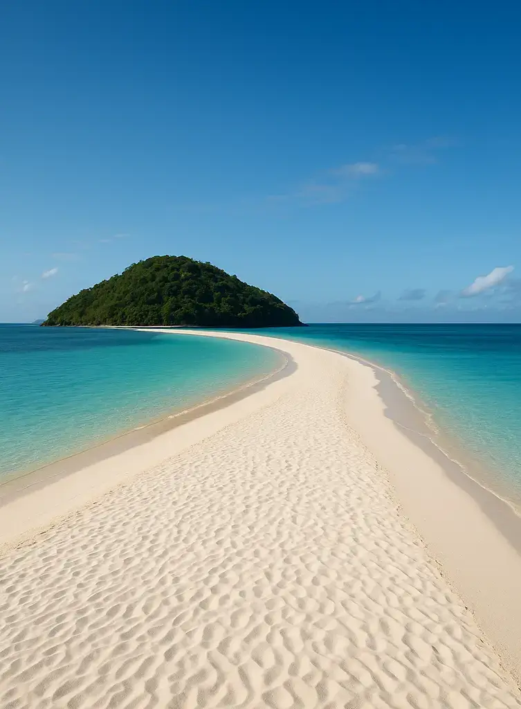 Eco-friendly Bonbon Beach in Romblon – a sustainable travel destination in the Philippines.