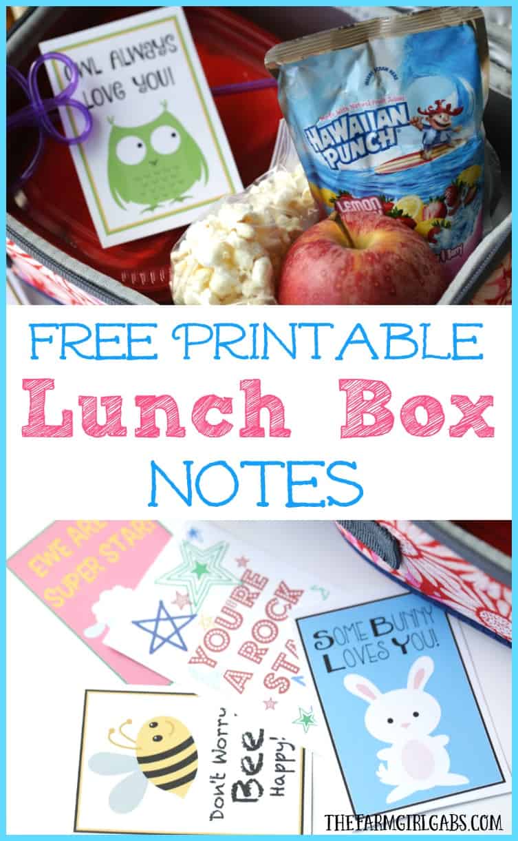 Printable Princess Lunch Box Notes - This Mama Loves