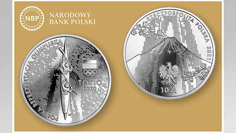 NBP wprowadzi srebrną monetę kolekcjonerską „Polska Reprezentacja Olimpijska Tokio 2020” NBP wprowadzi srebrną monetę kolekcjonerską „Polska Reprezentacja Olimpijska Tokio 2020”
