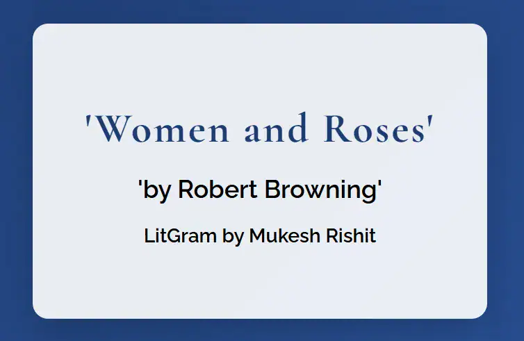 Women and Roses