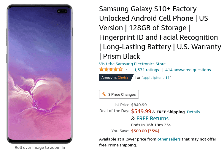 samsung galaxy s10