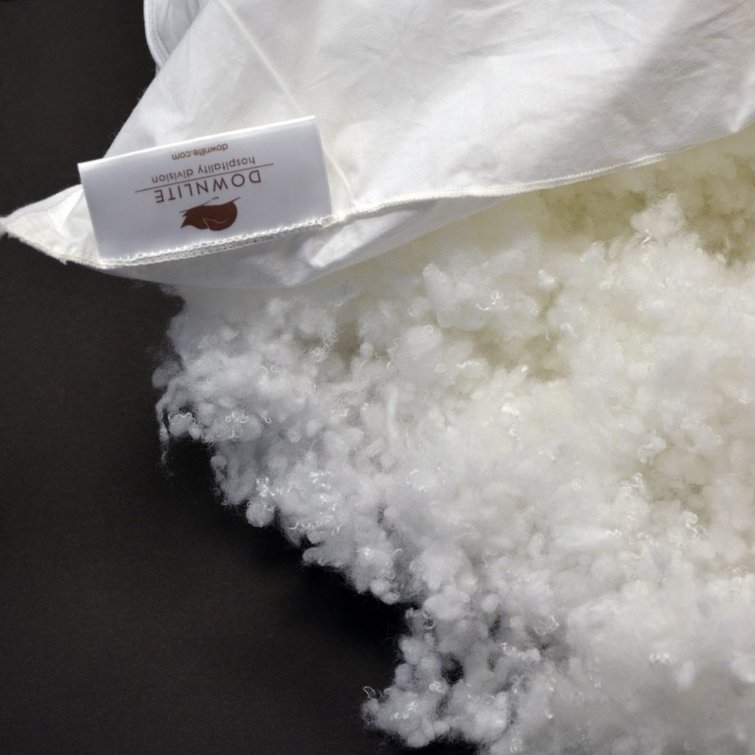 cluster puff fill from a Downlite pillow