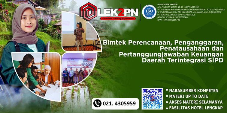 Bimtek Perencanaan, Penganggaran, Penatausahaan dan Pertanggungjawaban Keuangan Daerah Terintegrasi SIPD