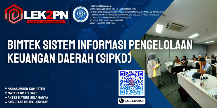Bimtek Sistem Informasi Pengelolaan Keuangan Daerah (SIPKD)