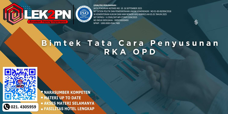 Bimtek Tata Cara Penyusunan RKA OPD