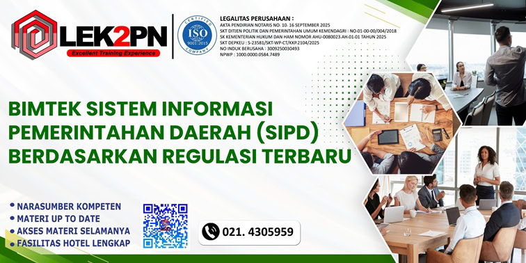 Bimtek Sistem Informasi Pemerintahan Daerah (SIPD) Berdasarkan Regulasi Terbaru