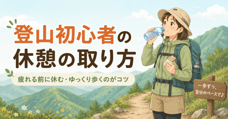 休憩の取り方