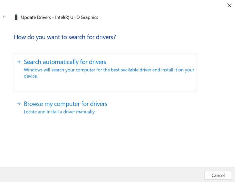 search automatically
