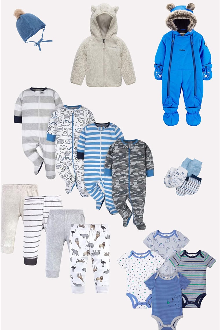 a baby boys capsule wardrobe