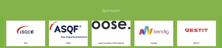 Sponsoren des QScamp 2023