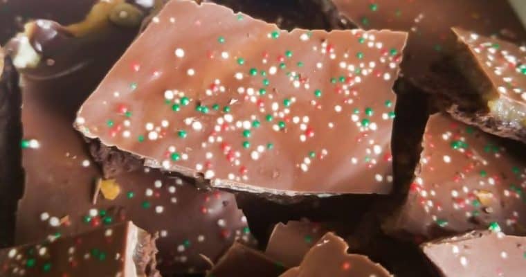 Andes Mint Christmas Crack (Graham Cracker Toffee)