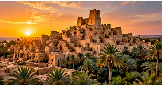 Shali Fortress during the 3 Day Siwa Oasis Tour