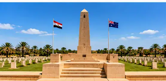 El Alamein stop during the Siwa Oasis tour