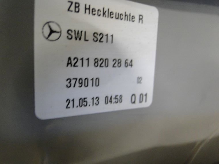 MERCEDES E KLASA W211 KOMBI AVANTGARDE LAMPA TYLNA PRAWA - obrazek 5