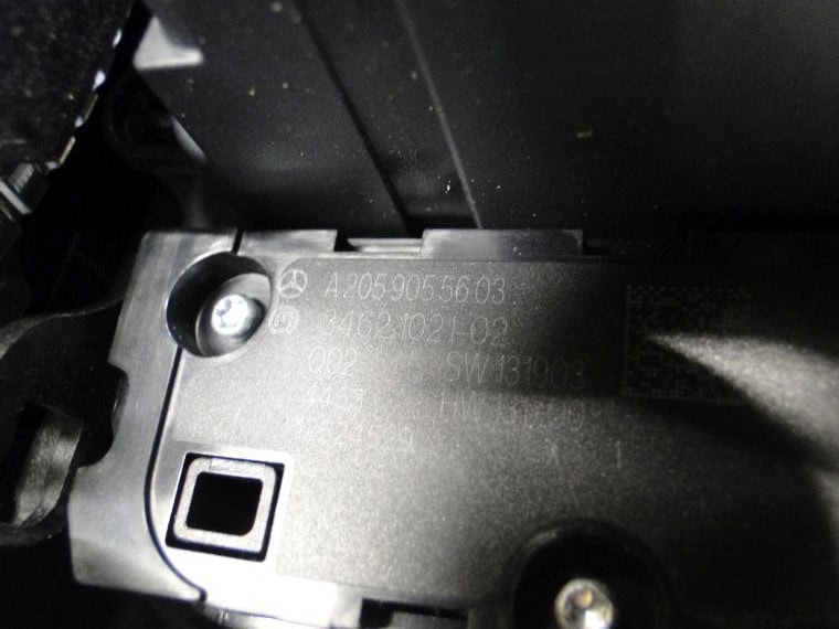 MERCEDES C KLASA W205 PANEL NAWIEW + POPIELNICZKA - obrazek 8